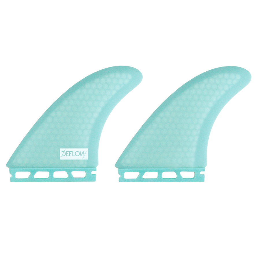 Deflow Duette core twin fins
