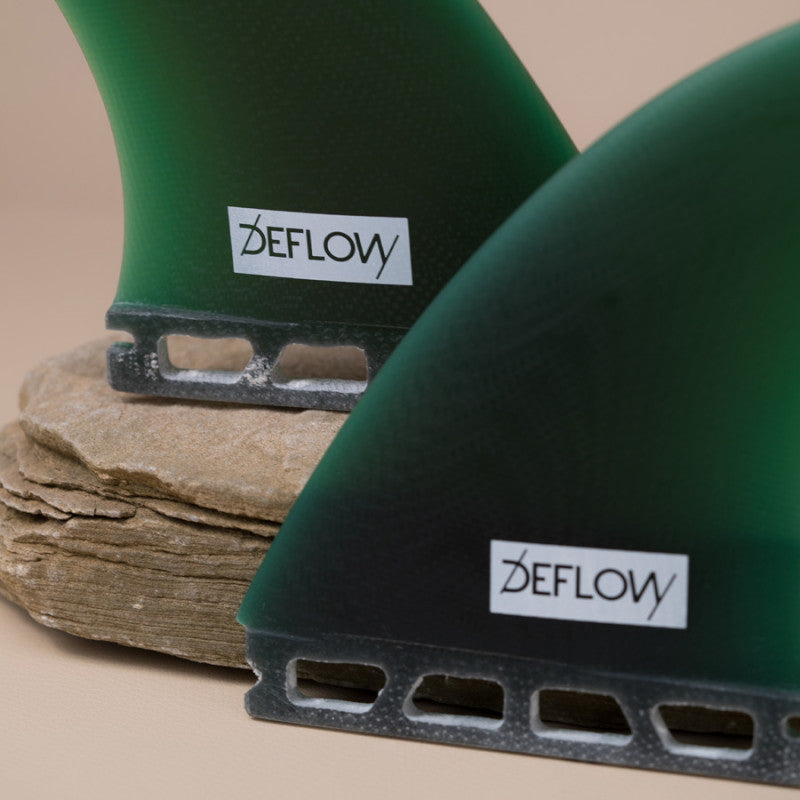Deflow Arin twin fins -Green - FUT