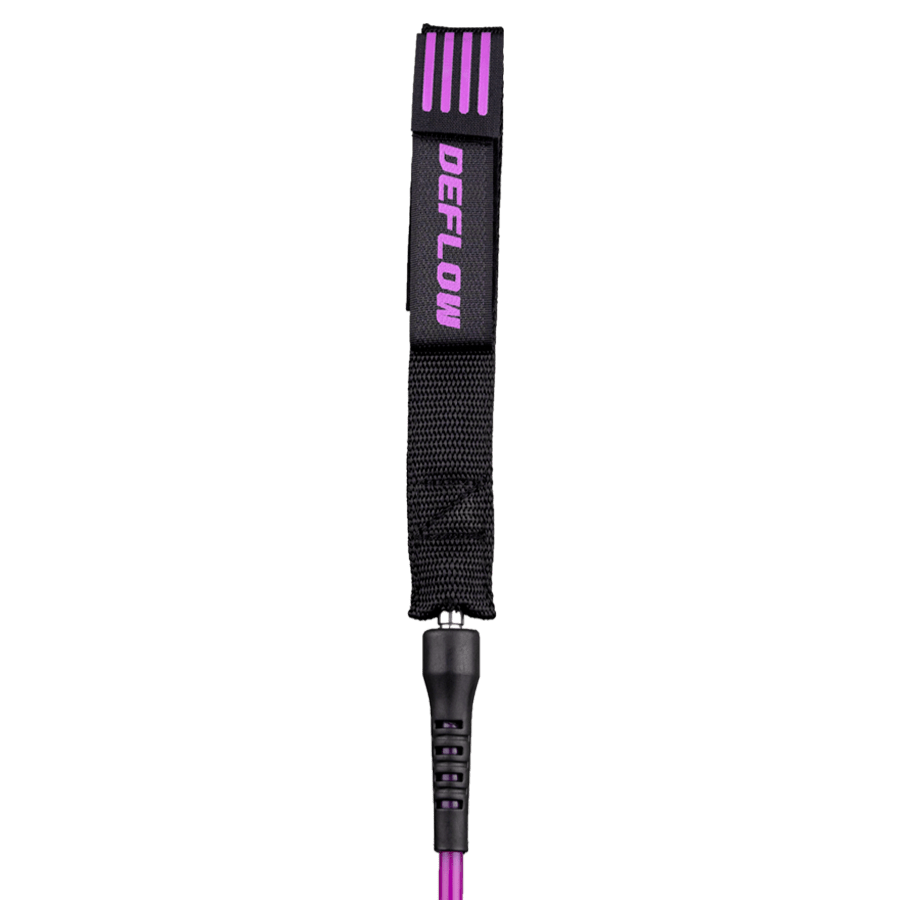 Deflow Core Leash - Fuchsia - Deflow Surf