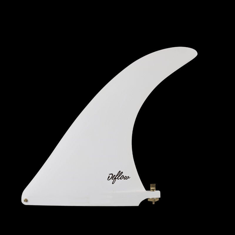 Deflow Cream longboard fin - white - Deflow Surf