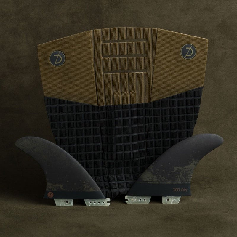 Deflow Supra ochre - Thruster fins - Deflow Surf