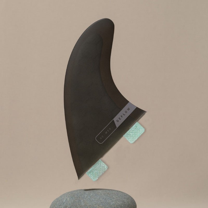 Deflow V.2 thruster fins - black - Deflow Surf