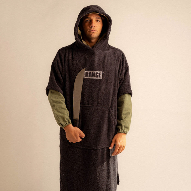 Range Poncho - Surfer Gear | Cotton, Pocket, Versatile