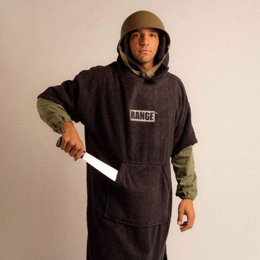 Range Poncho - Surfer Gear | Cotton, Pocket, Versatile