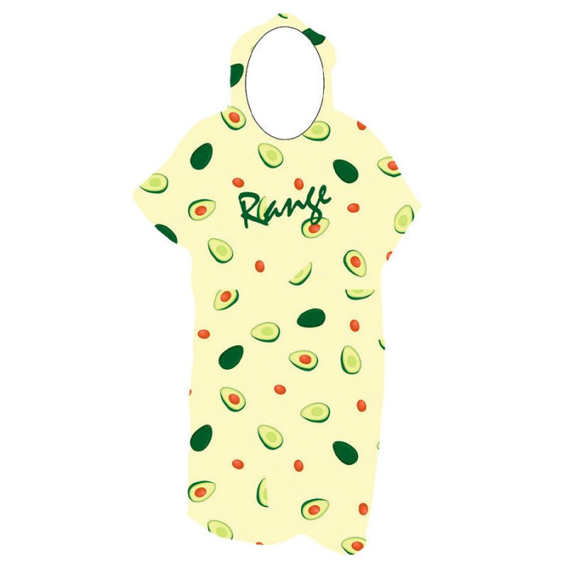Range AVOCADO TOAST poncho - Deflow Surf