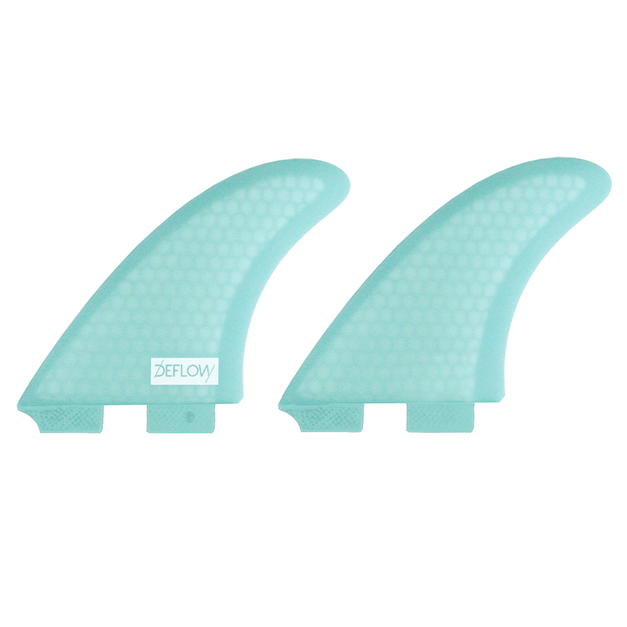 Deflow Duette core twin fins