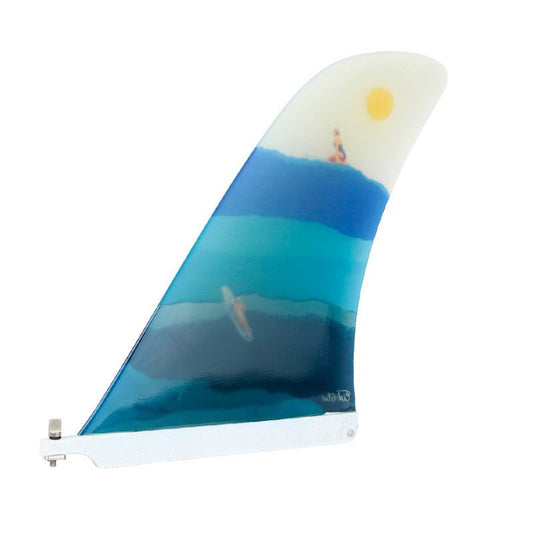 CielGlue Cruiser 10.25" longboard fin - Deflow Surf