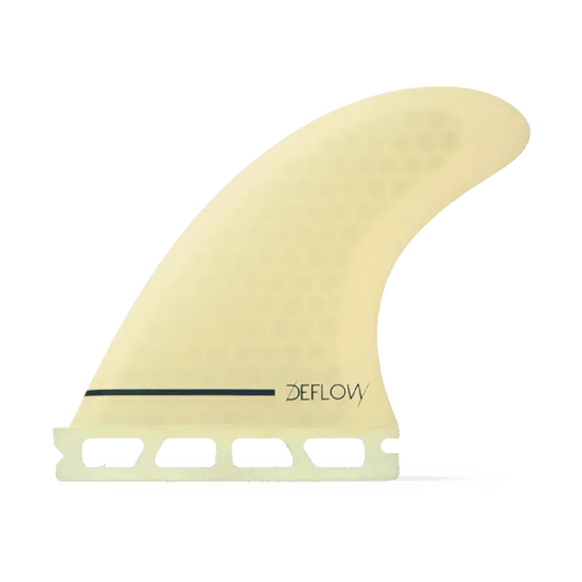 Deflow Bee S - thruster fins - full tab - tan