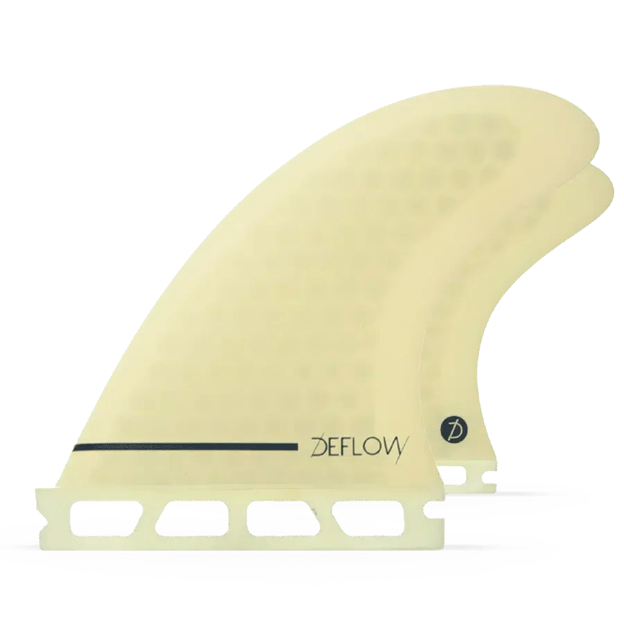 Deflow Bee S - thruster fins - full tab - tan