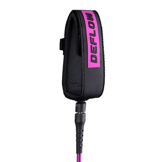 Deflow Core Leash - Fuchsia - Deflow Surf