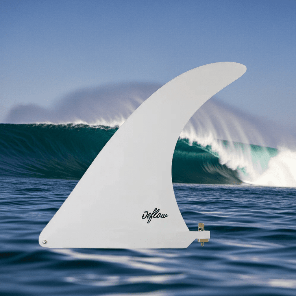 Deflow Cream Longboard Fin - Deflow Surf