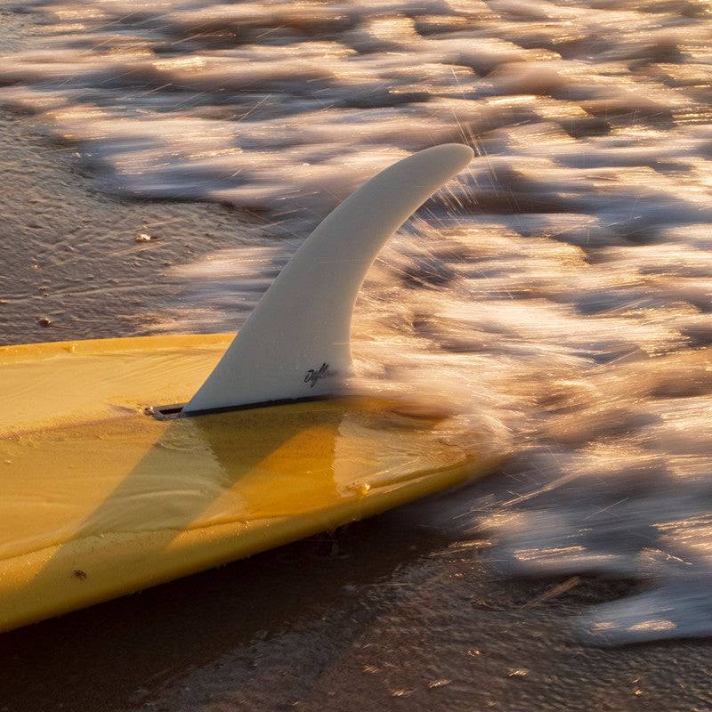 Deflow Cream Longboard Fin - Deflow Surf