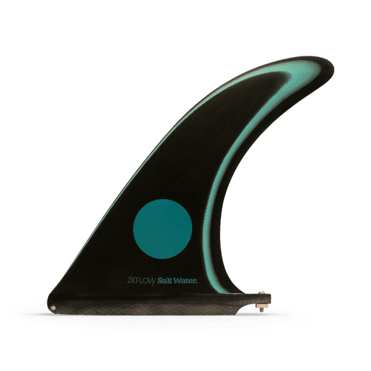 Deflow salt water 9.8" longboard fin - Deflow Surf