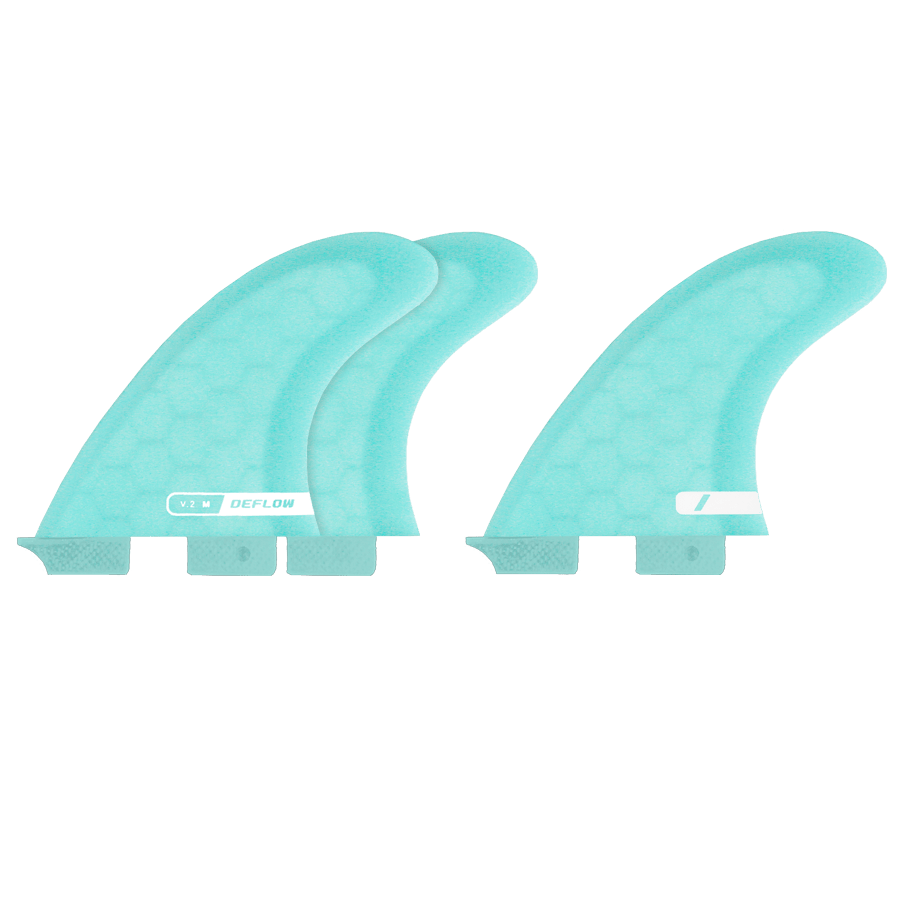Deflow V.2 Thruster fins - Deflow Surf
