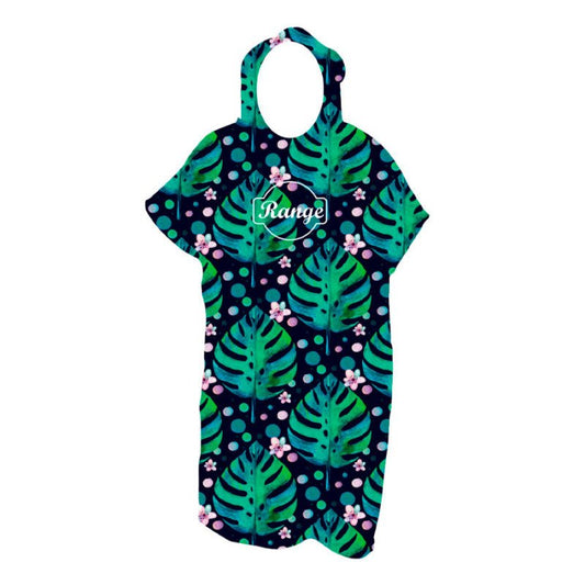 Range green Garden poncho - Deflow Surf