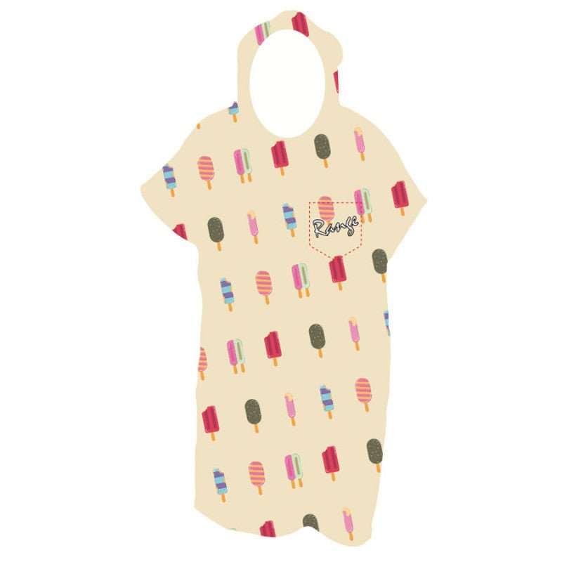 Range ice cream dream kids poncho - Deflow Surf