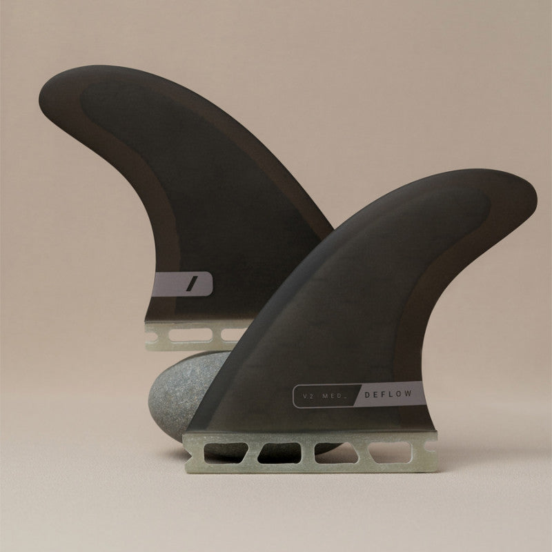 Deflow V.2 L thruster fins - black - FUT