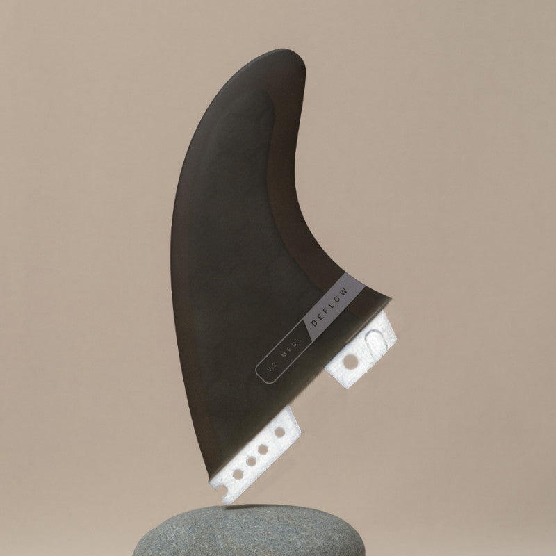 Deflow V.2 S thruster fins - black - evo Deflow V.2 S thruster fin