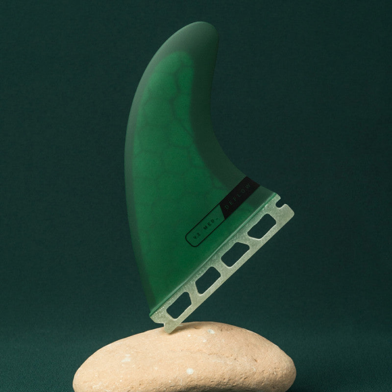 Deflow V.2 M thruster fins -green-FUT